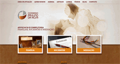 Desktop Screenshot of conradopaulinoadv.com.br